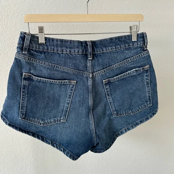 Zara Blue Jean Shorts for Women - Picture 4 of 5